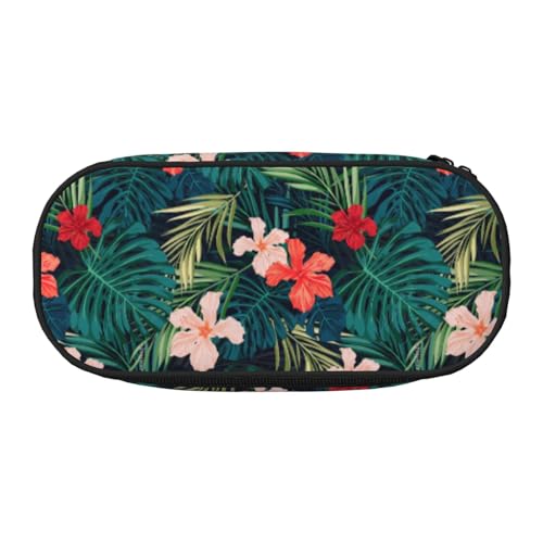 Unkhtt Federmäppchen mit großem Fassungsvermögen, für Studenten, mit doppeltem Reißverschluss, für Schule, Schreibwaren, Make-up, Schwarz , Einheitsgröße, Taschen-Organizer von Unkhtt