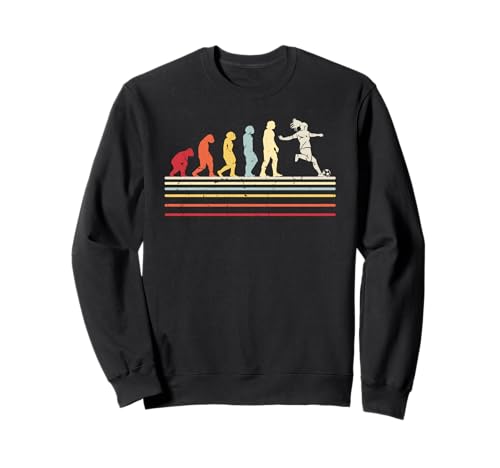 Damen Fußball Evolution of Girls Soccer Sweatshirt Damen Fußball Evolution of Girls Soccer Sweatshirt von Unknown Designer