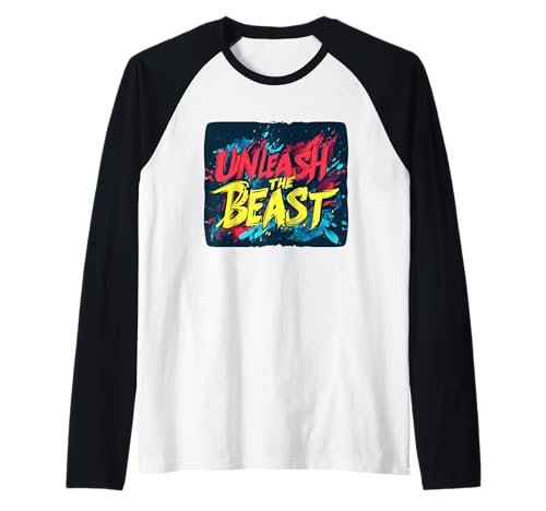 Bunte Rede "Unleash the Beast", für Erwachsene und Kinder Raglan Bunte Rede "Unleash the Beast", für Erwachsene und Kinder Raglan von Unleash the Beast