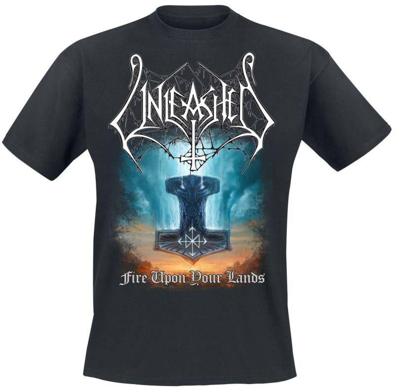 Unleashed Fire Upon Your Lands T-Shirt schwarz in S Unleashed Fire Upon Your Lands T-Shirt schwarz in S von Unleashed