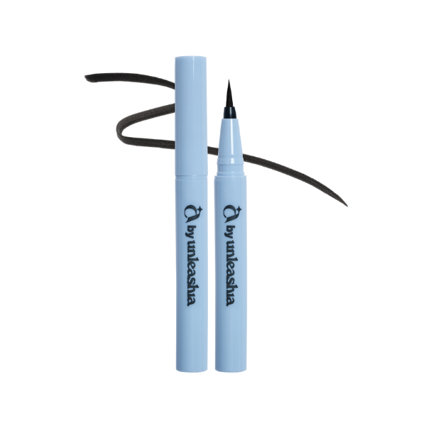 Unleashia - Non Stop Liquid Eyeliner - 0.5g - No.1 Ash Black von Unleashia
