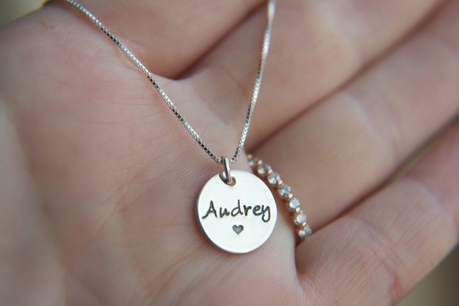 sterling Silber Name Halskette, Tochter, Schwester, Bester Freund Schmuck, Personalisierte Benutzerdefinierte Charm Schmuck von UnmistakablyMine