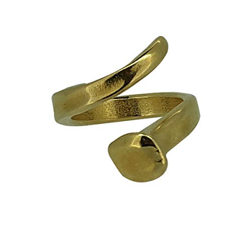 Uno de 50 Ring aus Metalllegierung mit 18-karätiger Vergoldung von Uno de 50