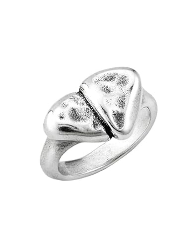 UNOde50 Damenring | 925er Sterlingsilber | Größe S - 16,51 mm | Metalllegierung | handgefertigter Schmuck | Hergestellt in Spanien, Talla S, Metall, Kein Edelstein UNOde50 Damenring | 925er Sterlingsilber | Größe S - 16,51 mm | Metalllegierung | handgefertigter Schmuck | Hergestellt in Spanien, Talla S, Metall, Kein Edelstein von Uno de 50