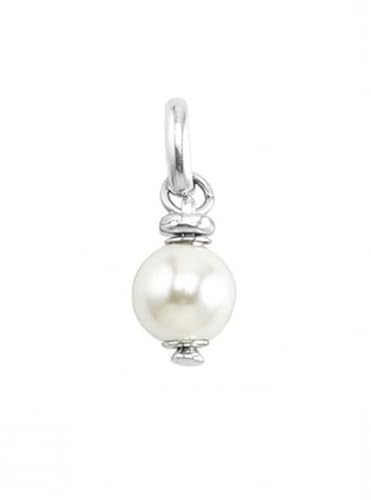 Uno de 50 Charm Pearl Anhänger Weiß Perle CHA0080 von Uno de 50