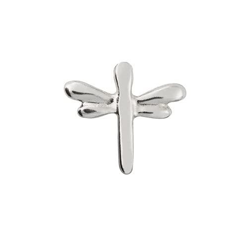 Uno de 50 Piercing-Ohrring in Libellenform aus Sterlingsilber mit Metalllegierung Uno de 50 Piercing-Ohrring in Libellenform aus Sterlingsilber mit Metalllegierung von Uno de 50