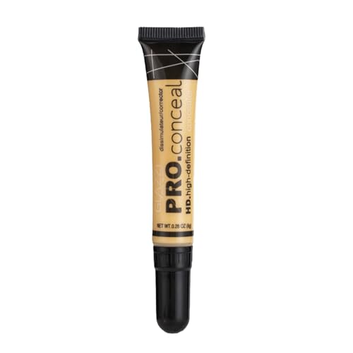 Abdeckstift Augenringe Männer Concealer Lip Color Concealer General Brown Face Black Liquid Foundation zur Aufhellung des Erscheinungsbildes Concealer Augenringe Falten (Yellow, One Size) von UnoSheng