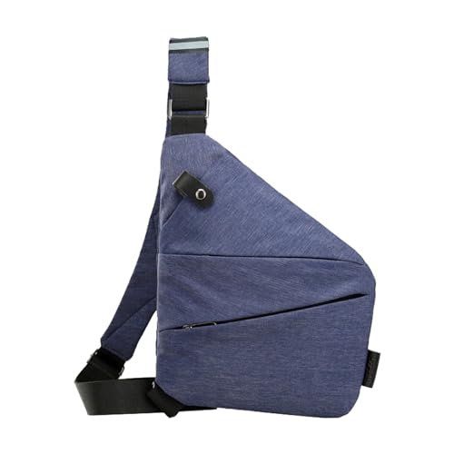 Eislaufschuhe Taschen Persönliche Taschentasche für Reisen Persönliche Taschentasche für Männer Persönliche Flex-Tasche Schärpentasche Schultertasche Taschen Gürteltasche (Blue, One Size) von UnoSheng