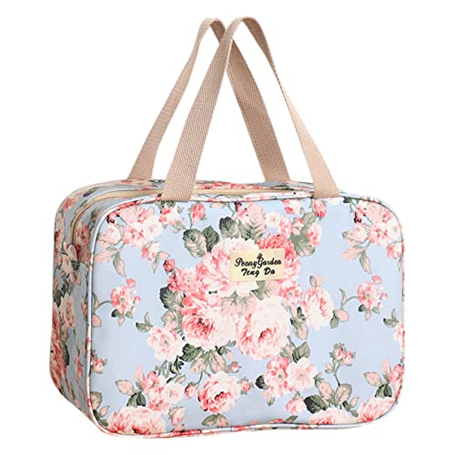 O Bag Taschen Damen Klein Kulturbeutel in voller Größe für Damen, große Kosmetiktasche, Reise-Make-up-Tasche, Organizer-Tasche für Toilettenartikel, Zubehör Damen Taschen Sportlich (A, One Size) von UnoSheng