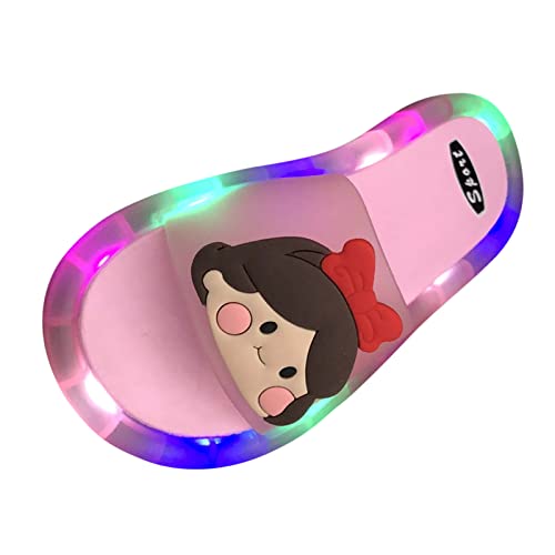 UnoSheng Indoor Slipper Dusche Outdoor Mädchen Hausschuhe Kinder Rutschfeste Stilvolle Jungen Leichte 25 Jahre Kleinkind Cartoon Mädchen Hausschuhe Hausschuhe Herren Ohne Sohle (K, 2-3 Years) von UnoSheng