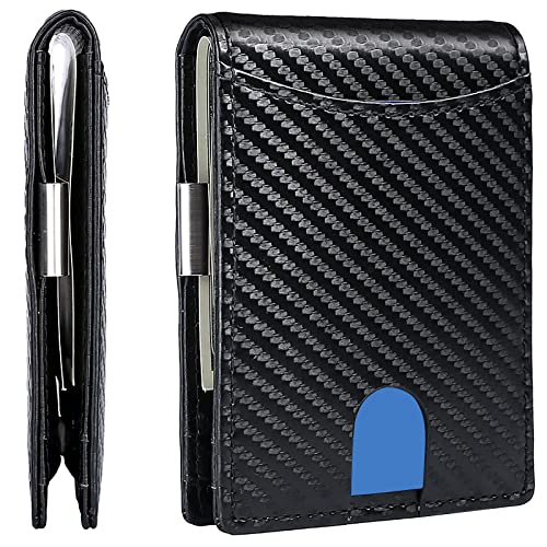 UnoSheng Multifunktionale Herren-Geldbörse, großes Fassungsvermögen, genarbtes Rindsleder, Brieftasche, Telefon, BK3, Einheitsgröße von UnoSheng