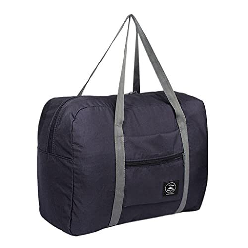 UnoSheng Trolley Klein Kinder Frauen Tragetasche Reisen auf für Mann Modegepäck mit großer Reisetasche Waage Koffer Analog (Dark Blue, One Size) von UnoSheng