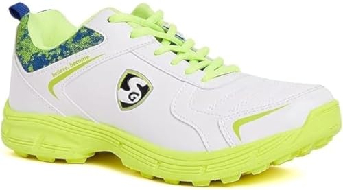 Unpar SG Herren Franklin Cricket Shoes, Grey/Red, 41 EU von Unpar SG