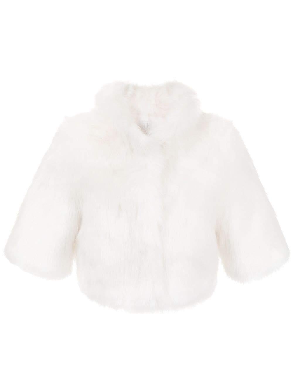 Unreal Fur Desire Cropped-Jacke - Weiß von Unreal Fur