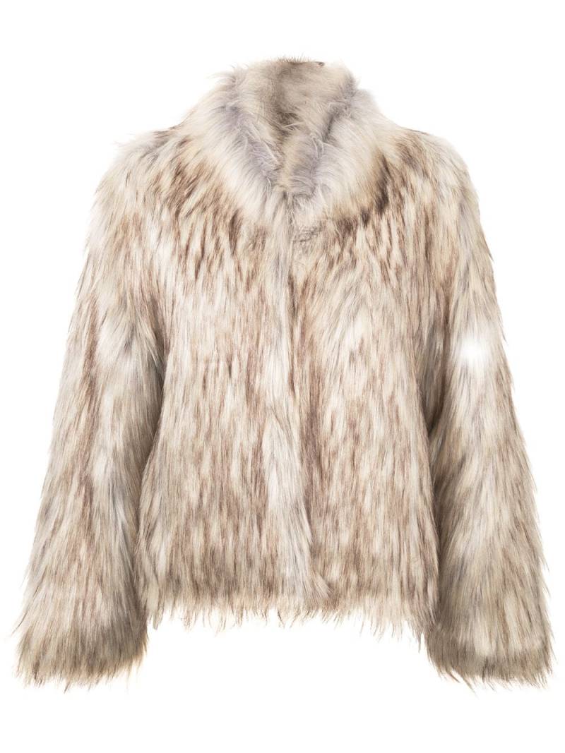 Unreal Fur Faux-Fur-Jacke - Braun von Unreal Fur