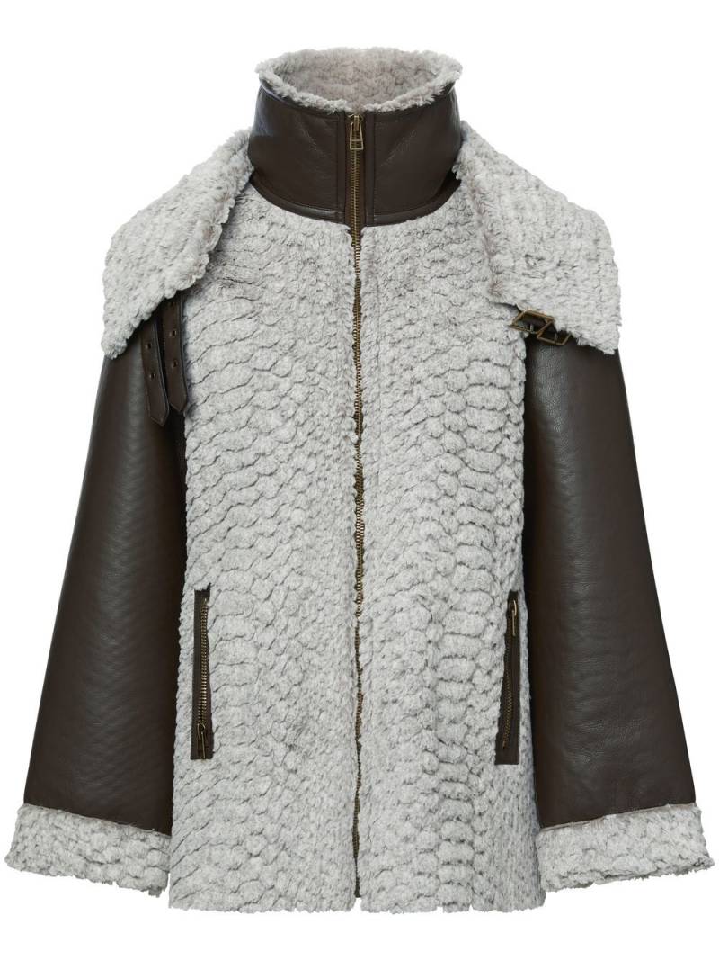 Unreal Fur Synergy Jacke aus Faux Fur - Grau von Unreal Fur