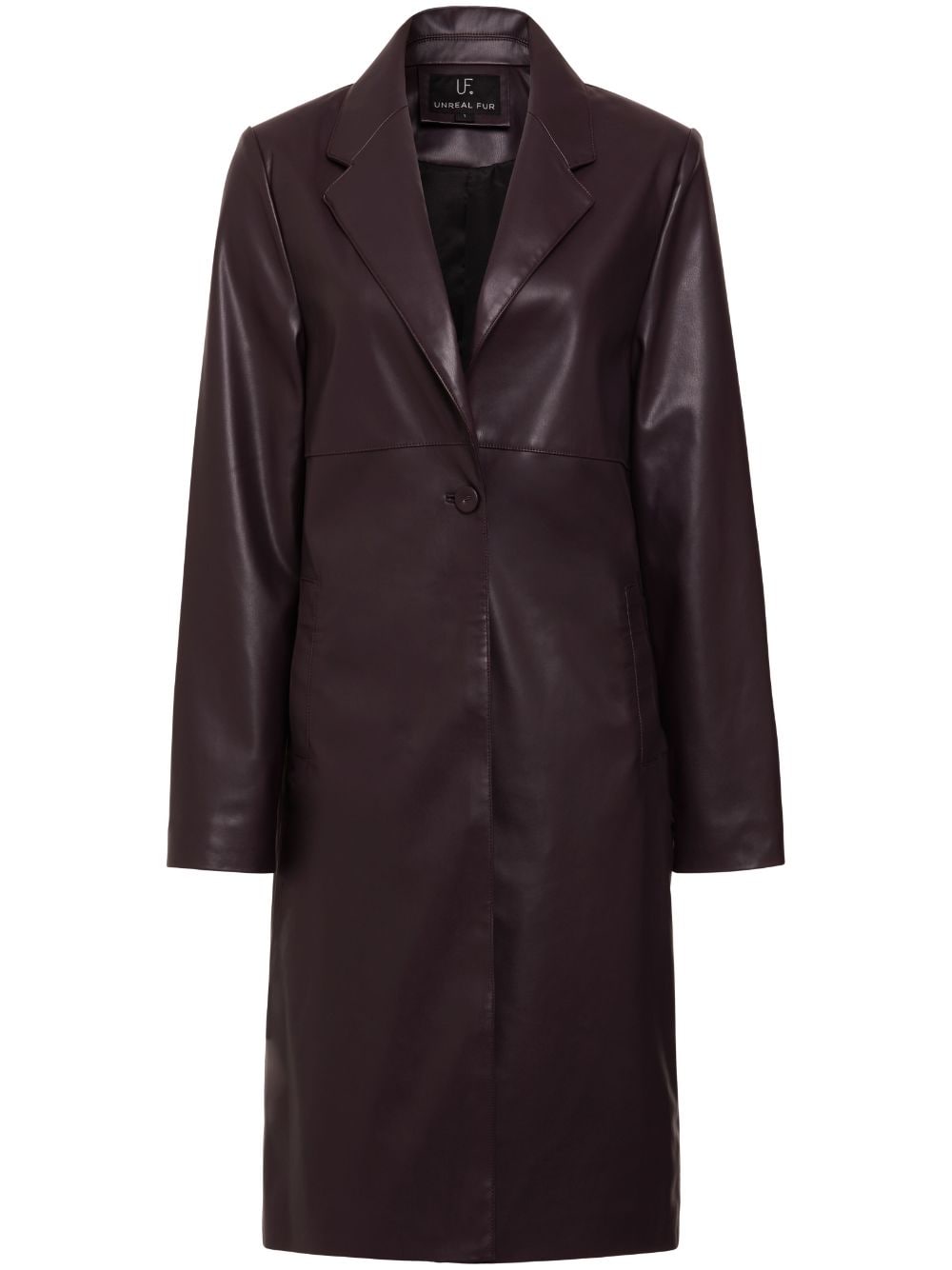 Unreal Fur Trenchcoat aus Faux-Leder - Violett von Unreal Fur