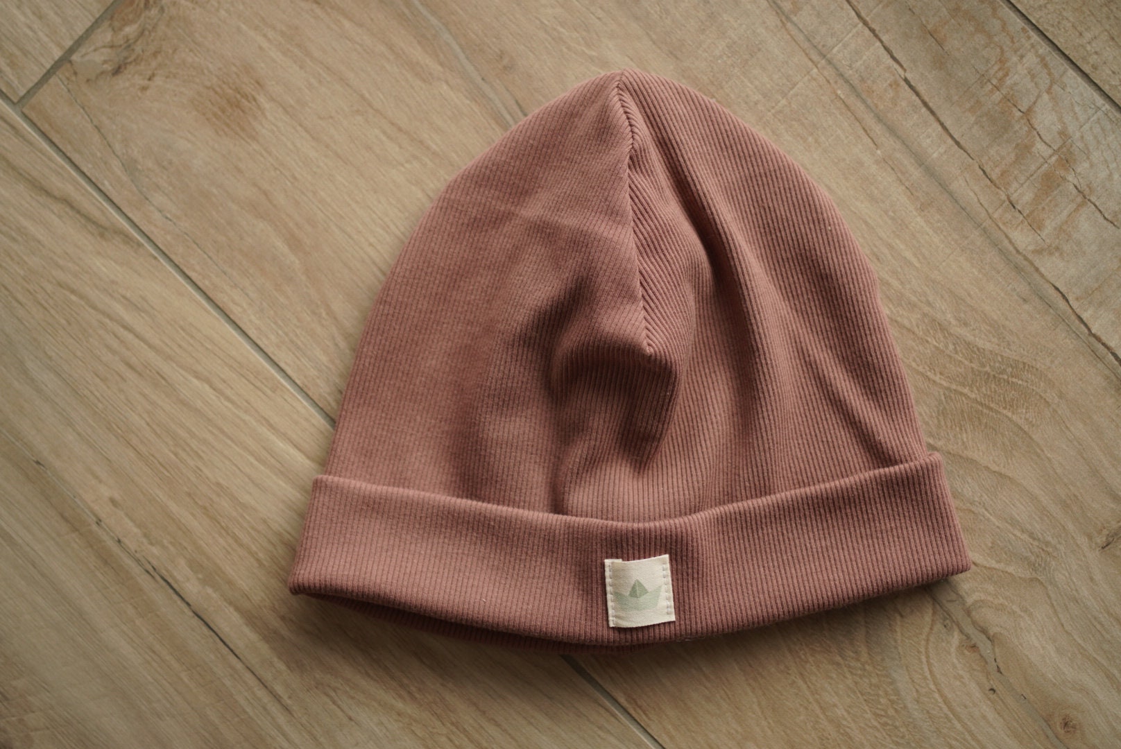 Hipster Beanie Altrosa Hipster Beanie Altrosa von UnserPunktPuenktchen