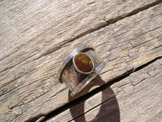 Feuerachat Ring Set Für Eine Königin - Größe 9 1/2 Feuerachat Ring Set Für Eine Königin - Größe 9 1/2 von UntamedStones