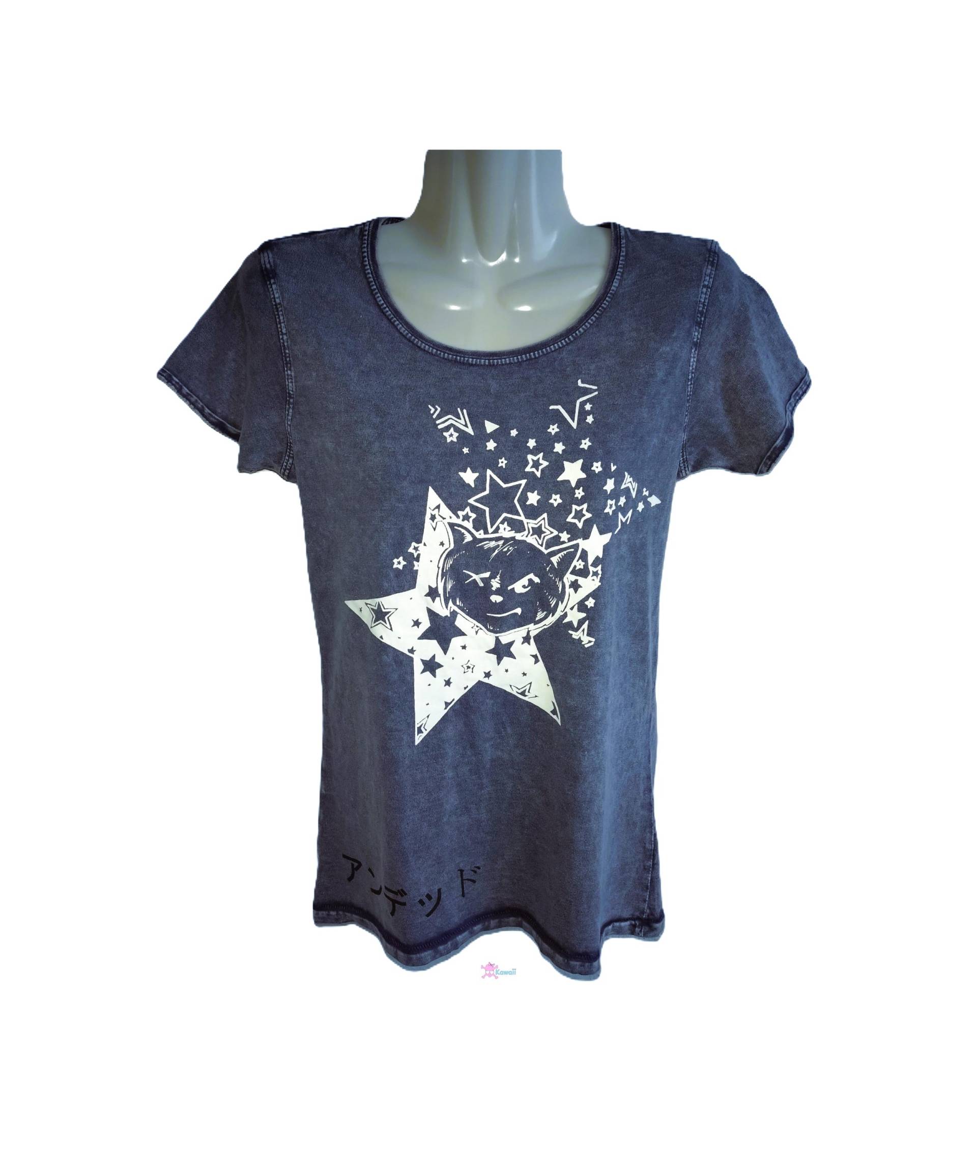 Limited Visual Kawaii "J Cat" Frauen T-Shirt Limited Visual Kawaii "J Cat" Frauen T-Shirt von Untotshop