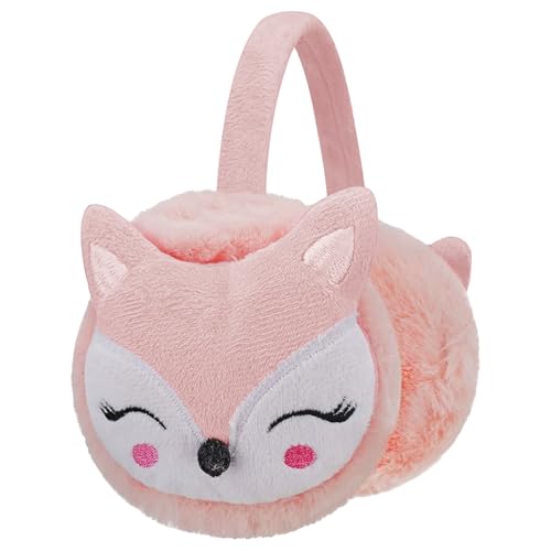 Uoimky Ohrenwärmer Kinder, Ohrenschützer Kinder Winter Cartoon Fuchs Motiv Ohrenwärmer Winddicht Warm Flauschig Einstellbar Plüsch Ohrenschützer für Mädchen Uoimky Ohrenwärmer Kinder, Ohrenschützer Kinder Winter Cartoon Fuchs Motiv Ohrenwärmer Winddicht Warm Flauschig Einstellbar Plüsch Ohrenschützer für Mädchen von Uoimky