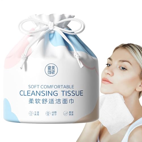 Face Towel, Roll Style Cleansing Towels Face, Soft Face Drying Towels, Wet and Dry Thick Facial Towels for Women, Adults, and Friends, Premium Soft Towels for Daily Use von Uonguon
