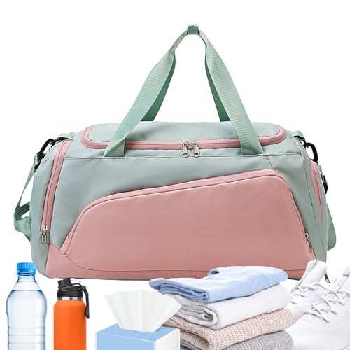 Gym Bag, Fitness Bag, 22.44x11.02x11.02 Inches Waterproof Durable Backpack, Ventilated Pocket, Multi-Storage Organizer, Sports Travel Bags for Yoga Basketball Swimming Dorm Business Trip Use von Uonguon