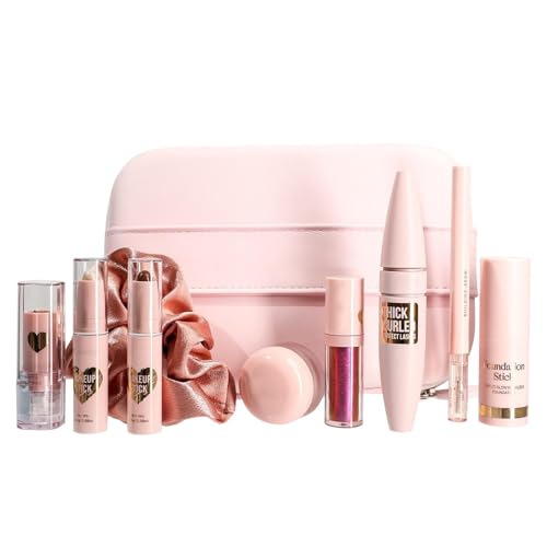 Makeup Kit für Frauen, Makeup Bundle Value Set, Travel Cosmetics Kit, Lidschatten Palette Set, Multi-Use Makeup Set, Fashion Makeup Kit, Damen Make-up Bundle, Makeup Kit für Mädchen von Uonguon