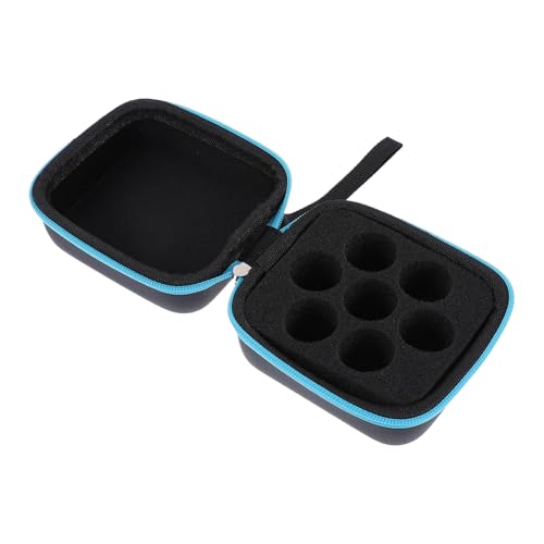 Oil Organizer, Shockproof Portable Oils Holder, 3.94x3.94x1.97 Inches Protective Foam Interior, Lightweight Reusable Design, Cosmetic Oil Case for Family and Friends Use von Uonguon