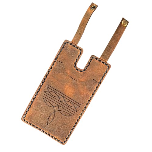 Uonguon Credit Card Holder, Leather Small Wallets with Snap Fastening, 2.99x4.02 inches Handmade Slim Boot Shaped Coin Pocket Purse, Ideal for Cash Keys Travel Men Women Pocket Organizer von Uonguon