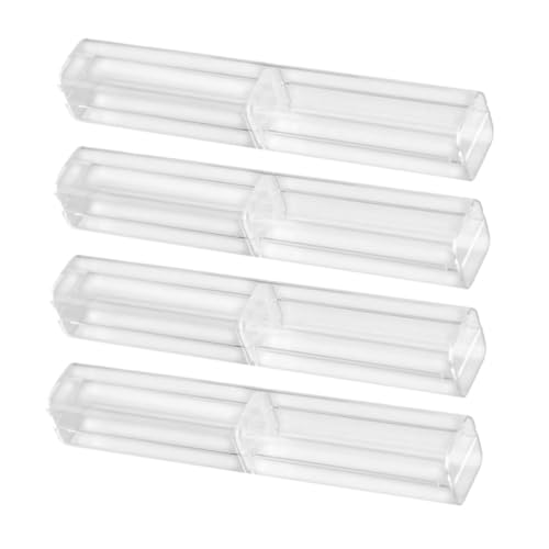 Uonlytech 1 Satz Mäppchen Klarer Stifthalter Stiftboxen Leer Schreibwaren Bleistiftfälle Leerer Stiftkoffer Transparenter Stiftkoffer Etui Stifteboxen Stiftspeicher Plastik 4 Stück Uonlytech 1 Satz Mäppchen Klarer Stifthalter Stiftboxen Leer Schreibwaren Bleistiftfälle Leerer Stiftkoffer Transparenter Stiftkoffer Etui Stifteboxen Stiftspeicher Plastik 4 Stück von Uonlytech