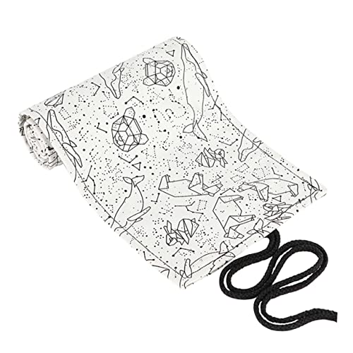 Uonlytech 1 Stück Buntstift Organizer Slots Praktische Rollmappe für Künstler Schüler und Zeichner Tragbar Robust für Buntstifte und Skizzen Vielseitig Einsetzbar von Uonlytech