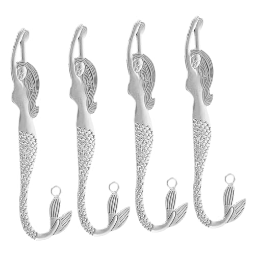 Uonlytech 10stücke Metall Meerjungfrau Anhänger Im Antiken Stil Für Haarnadel Diy Schmuck Basteln Und Dekoration Für Selbstgemachte Haarschmuck Und Geschenke An Bekannte Oder Liebhaber von Uonlytech