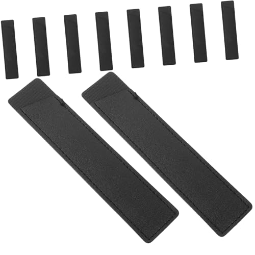 Uonlytech 10stücke Stifthalter Aus Pu-Leder Tragbare Stifttasche Organisation Für Stifte Füllfederhalter-etui Design Für Unterwegs von Uonlytech