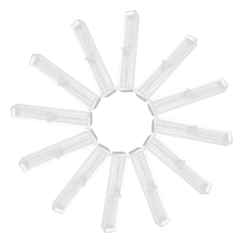 Uonlytech 12 Stück Teiliges Halbtransparente Stifteboxen Leere Geschenkboxen für Füllfederhalter Verpackungsmaterial für Studenten und Profis Stilvolle Schreibwaren für Besondere Anlässe von Uonlytech