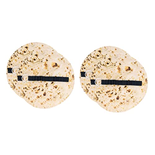 Uonlytech 2 Sätze Federmäppchen Stiftverpackungs-Organizer Tortilla-Bleistift Schreibwarenhalter Leinentasche Groß Klein Schlank Tortilla-stifthalter Segeltuch 2 Stücke * 2 von Uonlytech