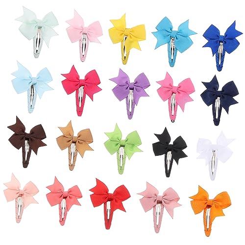 Uonlytech 20 Stück Teiliges Haarclips mit Schleife Haarspangen für Frauen für Partys Hochzeiten Täglichen Gebrauch Perfektes von Uonlytech