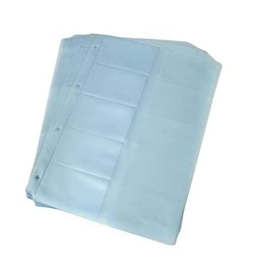 Uonlytech 24Stücke Karten Organizer mit Transparenten Feuchtigkeitsbeständig für Buskarten Mitgliedskarten und Umweltfreundliches Material für Sicheren von Uonlytech