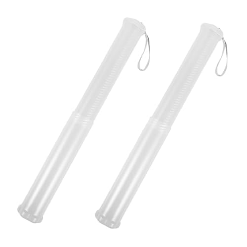 Uonlytech 2Stücke Ausziehbares Kunststoff Mäppchen Aufbewahrungsbox für Stifte und Pinsel für Künstler und Studenten Praktischer Organizer für Schulbedarf von Uonlytech