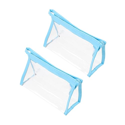 Uonlytech 2Stücke Bleistiftbehälter Für Transparenter Stift Organizer Großer Federmäppchen Für Schule Und Vielseitige Aufbewahrungstasche von Uonlytech