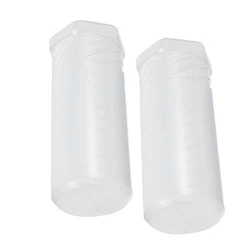 Uonlytech 2 Stücke Transparente Reise Rasierpinsel Boxen Einstellbare Pinselhalter für Männer Kompaktes Kunststoff Etui Rasierset Zubehör für Unterwegs Halter für Kosmetikpinsel von Uonlytech