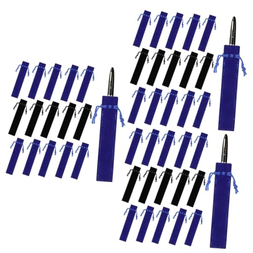 Uonlytech 3 Sätze Stiftbeutel Mit Zugband Stift Halter Etuis Für Kugelschreiber Bleistifte Und Kleine Gegenstände Für Zuhause Und Reisen 50 Stück * 3 von Uonlytech