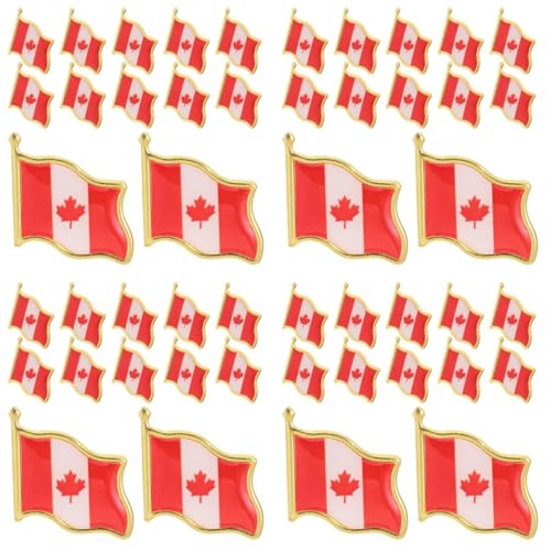 Uonlytech 4 Sätze Flagge Brosche Anstecker Metall Abzeichen Für Kleidung Dekoration Für Feiern Und Anlässe Stilvolles Für Freunde Und Familie 25 Stück * 4 von Uonlytech