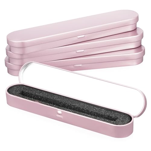 Uonlytech 4 Stück Teiliges Stiftbox mit Innenfutter Rechteckige Robuste Federmäppchen Tragbare Stift und Schmuck Aufbewahrung Langlebige Schreibwaren Organizer Vielseitig Einsetzbar von Uonlytech