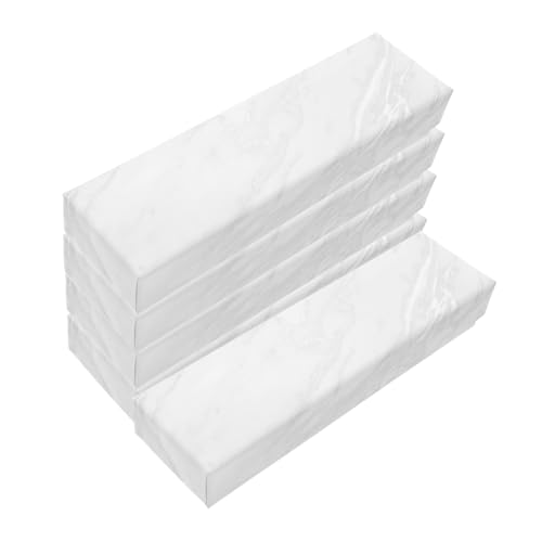 Uonlytech 5 Teilige Box Für Schreibwaren Geschenkbox Stiftboxen Stiftbehälter Einzelner Stifthalter Stiftetuis Für Erwachsene Stiftverpackungskoffer Stiftvitrine Leerer Stift von Uonlytech