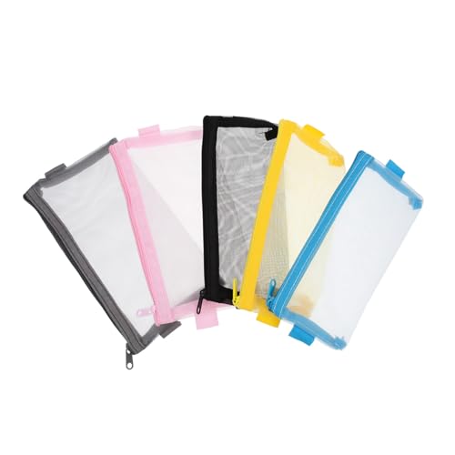 Uonlytech 5Stücke Teiliges Stiftetui mit Großem Fassungsvermögen Bleistifttasche für Schule und Stifte Organizer von Uonlytech