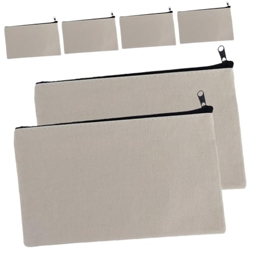 Uonlytech 6 Stück Teiliges DIY Stiftetui aus Multifunktionale Bleistiftaufbewahrung für Personalisierbar Langlebig und Geräumig für Schule und Bastelprojekte von Uonlytech