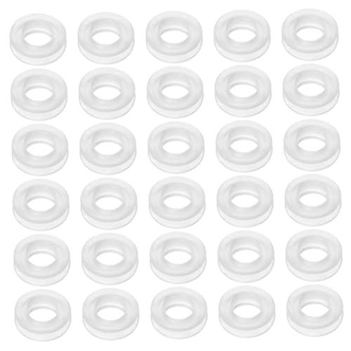 Uonlytech 60 Stück Ohrclip -Waschmaschine Kissen für Ohrclips Kissen für Clip-On-Ohrringe Clip-On-Ohrring-Konverter Ohrring mit Flacher Rückseite Ohrstecker Ohrgriffe Kieselgel Transparent von Uonlytech