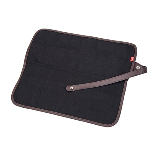 Uonlytech Rolle Up Bleistift Tasche 72-Loch Bleistift Wickelrolle Bedruckte Canvas Federmäppchen für Künstler Langlebig Tragbar für Schule und Kunstbedarf von Uonlytech