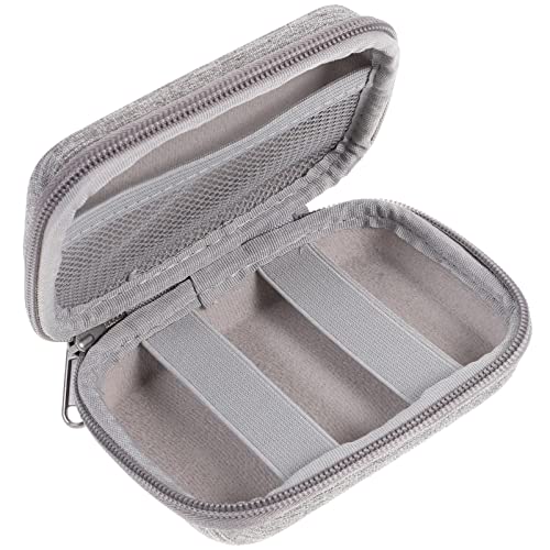 Uonlytech Aufbewahrungstasche für Datenkabel Organizer für Elektronische Geräte Digitales Zubehör Schlichtes und Stilvolles Erscheinungsbild Schluss mit Unordnung Sicheres Reißverschluss-Design von Uonlytech